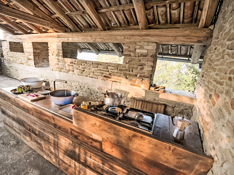 Foto van exterieur van Vakantiehuis Alba