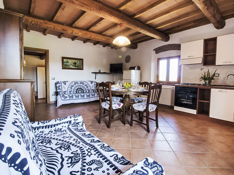 Foto van wonen van Appartement Bibbona