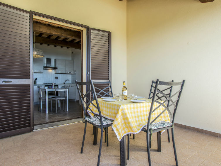 Foto van exterieur van Appartement Riparbella