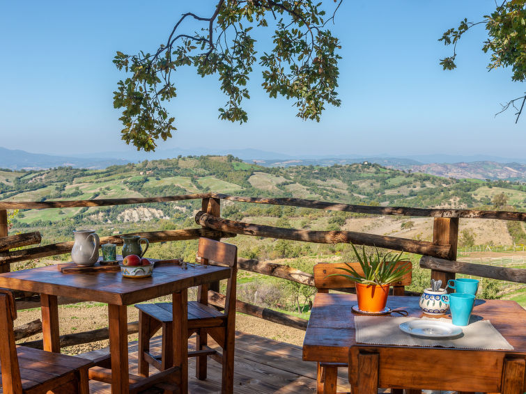 Foto van exterieur van Vakantiehuis Roccalbegna