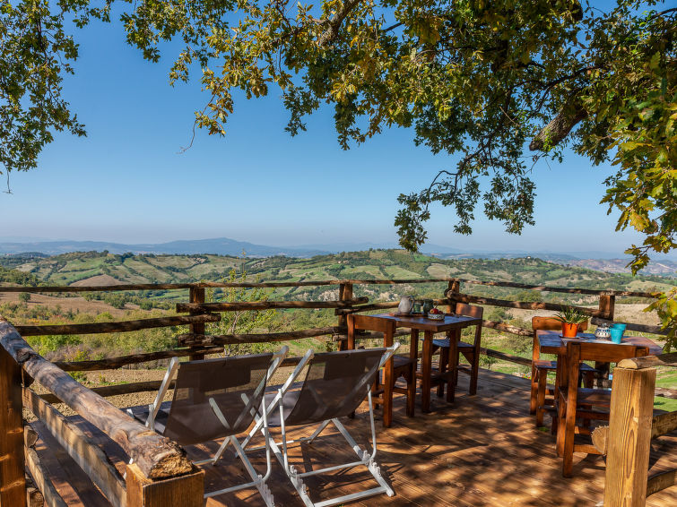 Foto van exterieur van Vakantiehuis Roccalbegna