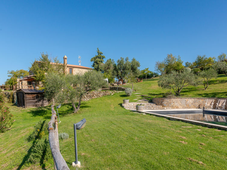 Foto van exterieur van Vakantiehuis Roccalbegna