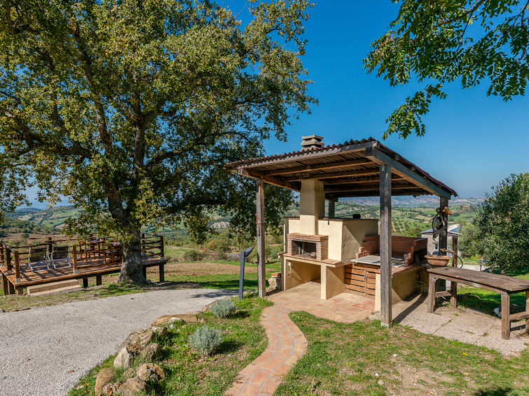 Foto van exterieur van Vakantiehuis Roccalbegna