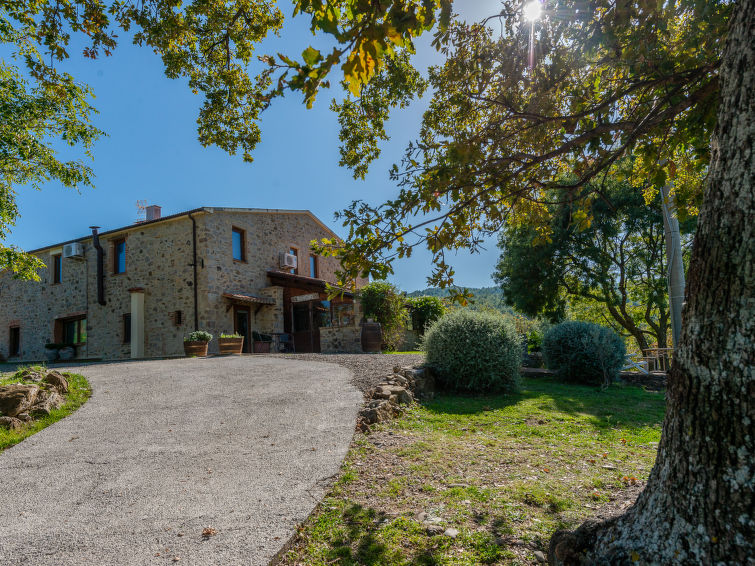 Foto van exterieur van Vakantiehuis Roccalbegna