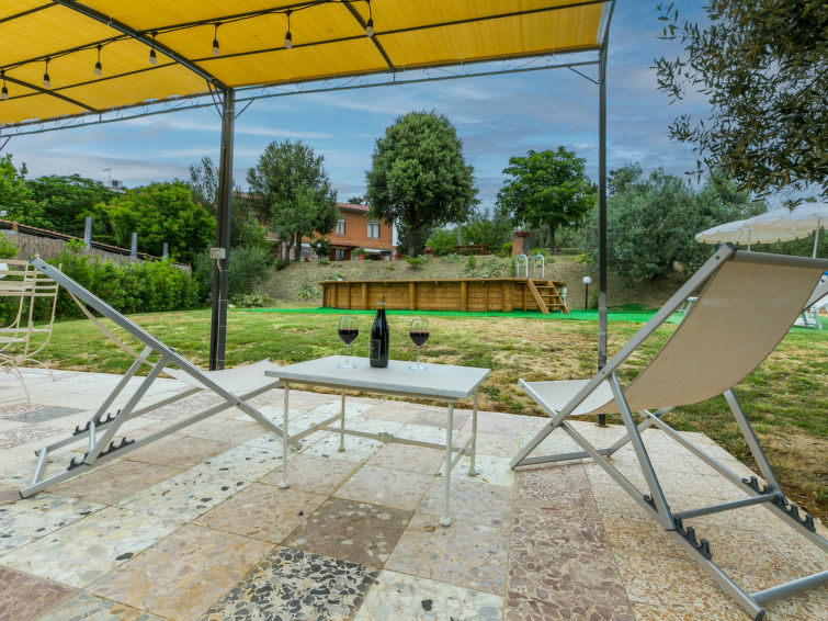 Foto van exterieur van Vakantiehuis Volterra