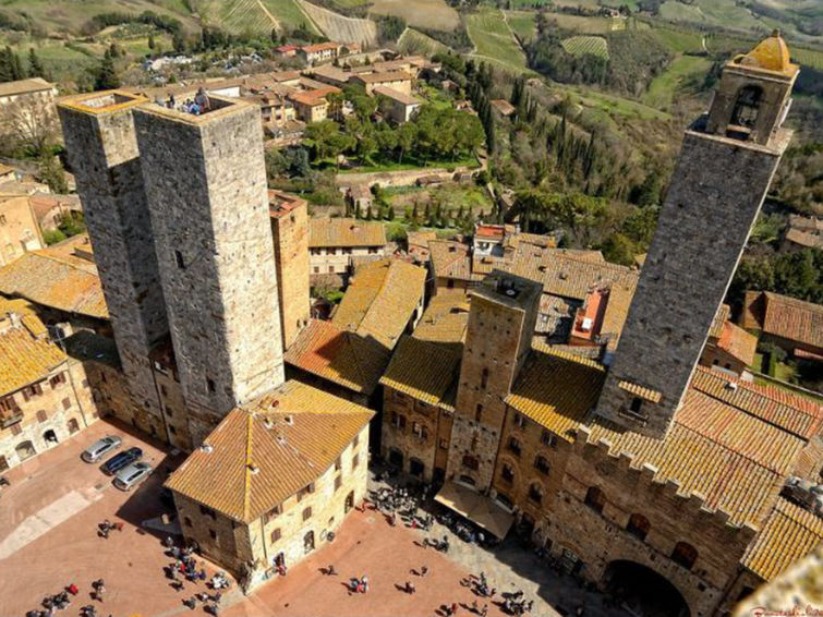 Foto van omgeving van Appartement San Gimignano