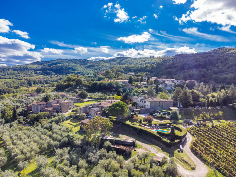 Foto van exterieur van Appartement Greve in Chianti