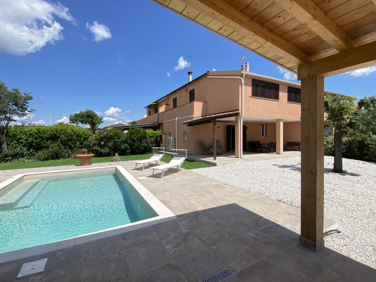 Foto van exterieur van Vakantiehuis Cecina