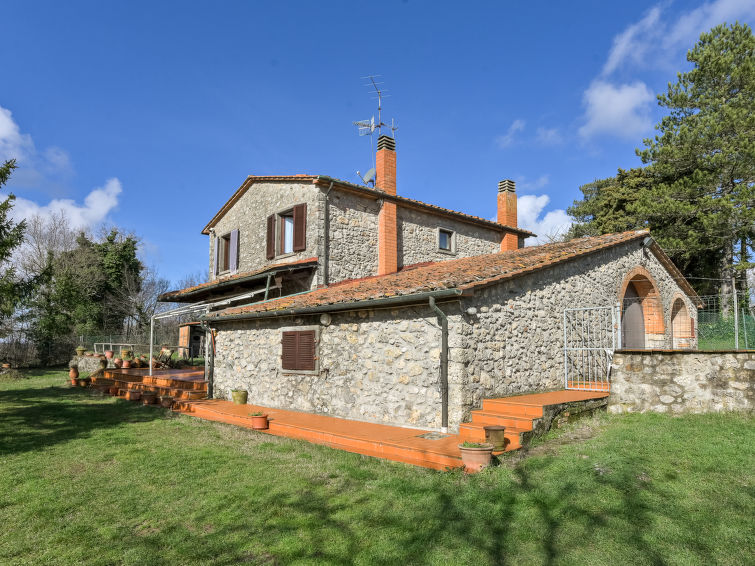 Foto van exterieur van Vakantiehuis Boccheggiano
