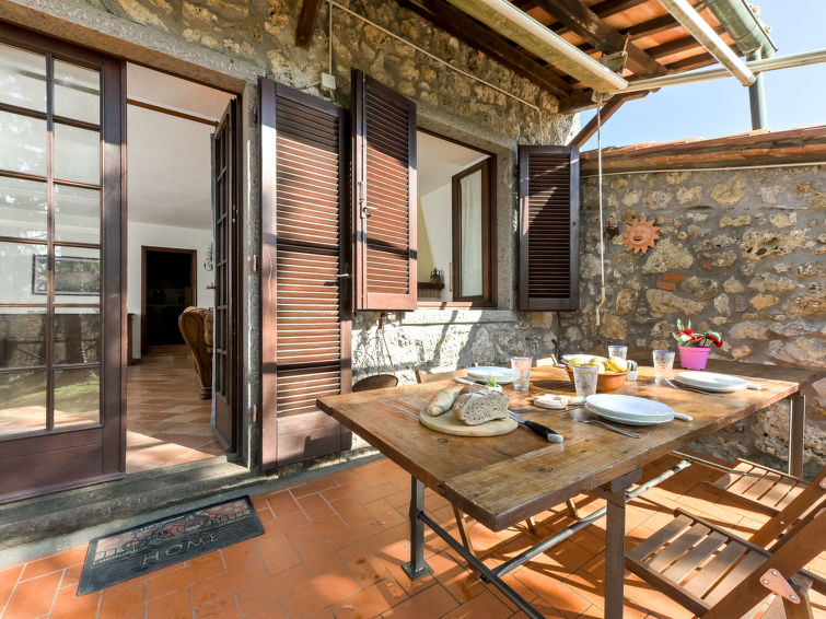 Foto van exterieur van Vakantiehuis Boccheggiano