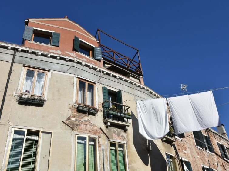 Foto van exterieur van Appartement Venicein de winter