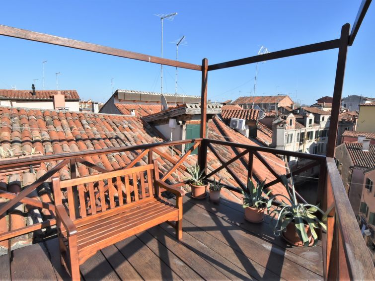 Foto van exterieur van Appartement Venicein de winter