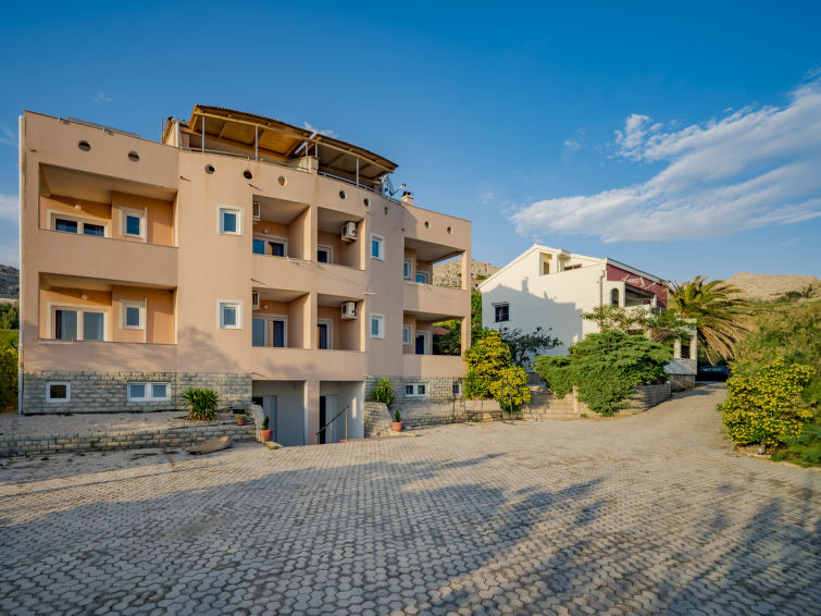 Foto van exterieur van Appartement Pag/Dinjiska