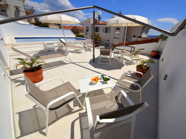 Foto van exterieur van Appartement Trogir/Okrug Gornji