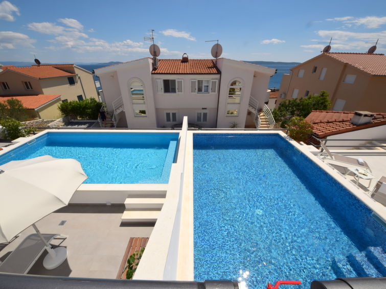 Foto van exterieur van Appartement Trogir/Okrug Gornji