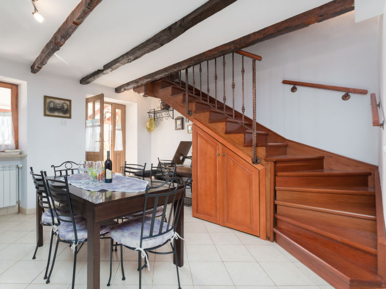 Foto van exterieur van Vakantiehuis Porec/Kastelirin de winter