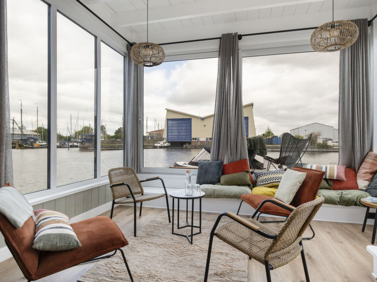 Foto van wonen van Vakantiehuis Woudsend Foto van wonen van Vakantiehuis Woudsend