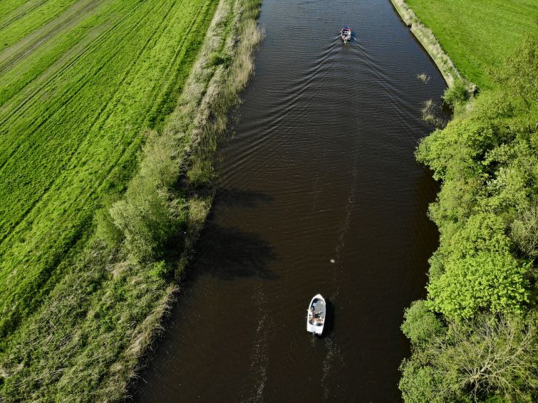 Foto van exterieur van Vakantiehuis Woudsend