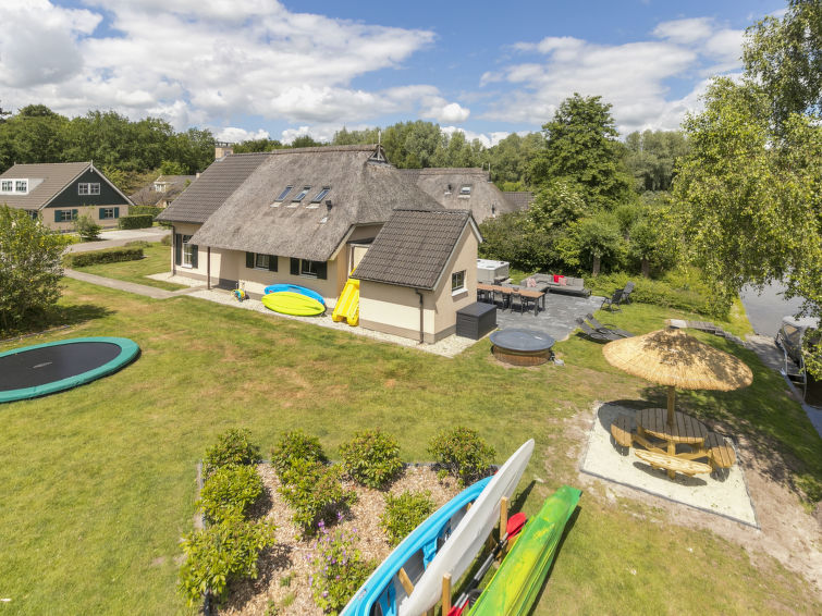 Foto van exterieur van Vakantiehuis Vlagtwedde