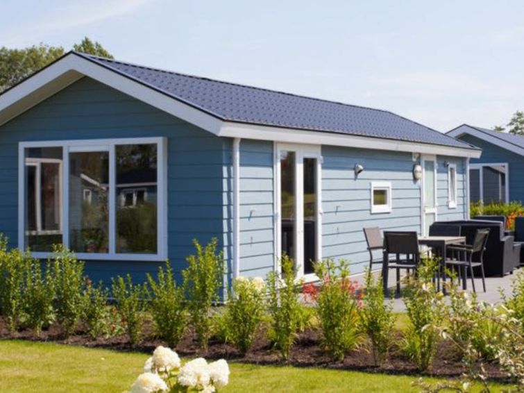 Foto van exterieur van Vakantiehuis Nijkerkin de winter