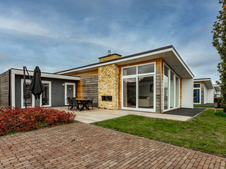 Foto van exterieur van Vakantiehuis Bemelenin de winter