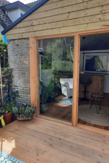 Foto van exterieur van Vakantiehuis Bergen