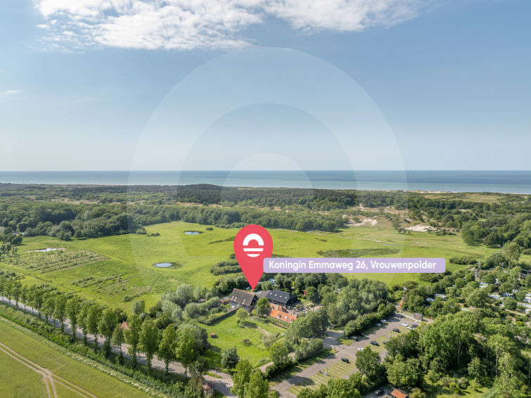 Foto van exterieur van Vakantiehuis Vrouwenpolder