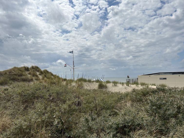 Foto van exterieur van Vakantiehuis Noordwijkin de winter