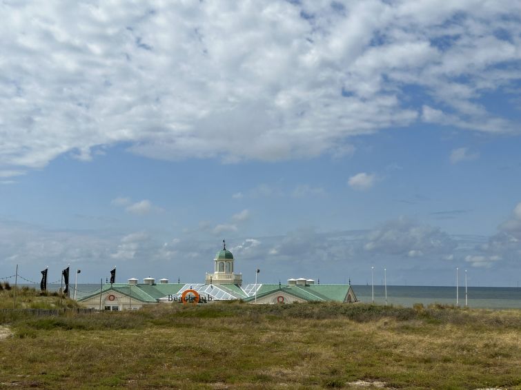 Foto van exterieur van Vakantiehuis Noordwijkin de winter