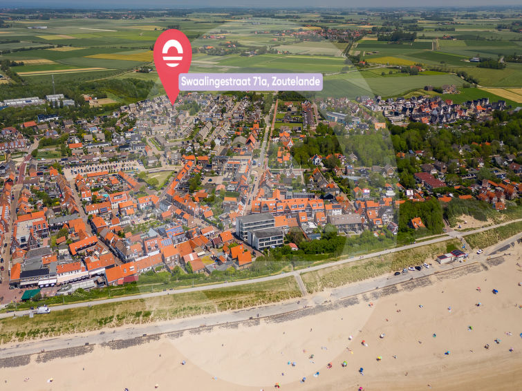 Foto van exterieur van Appartement Zoutelande