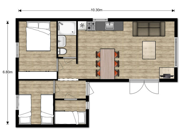 Foto van wonen van Vakantiehuis Heinkenszand