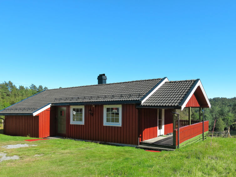 Foto van exterieur van Vakantiehuis Hornnes