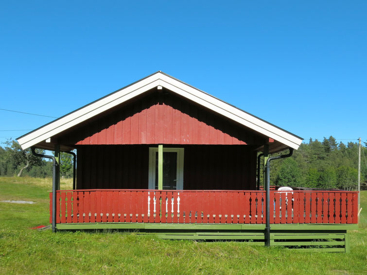 Foto van exterieur van Vakantiehuis Hornnes