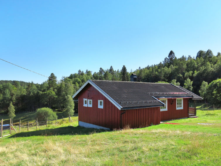 Foto van exterieur van Vakantiehuis Hornnes