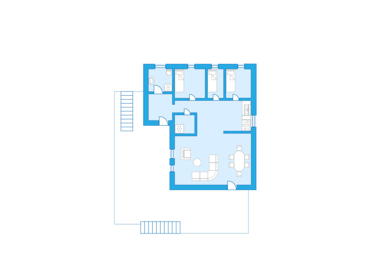 Foto van wonen van Vakantiehuis Jondal