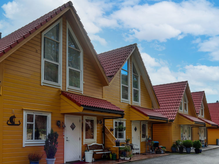 Foto van exterieur van Appartement Uggdalin de winter