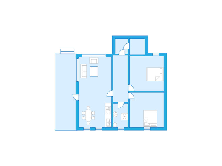 Foto van wonen van Vakantiehuis Tjoflot