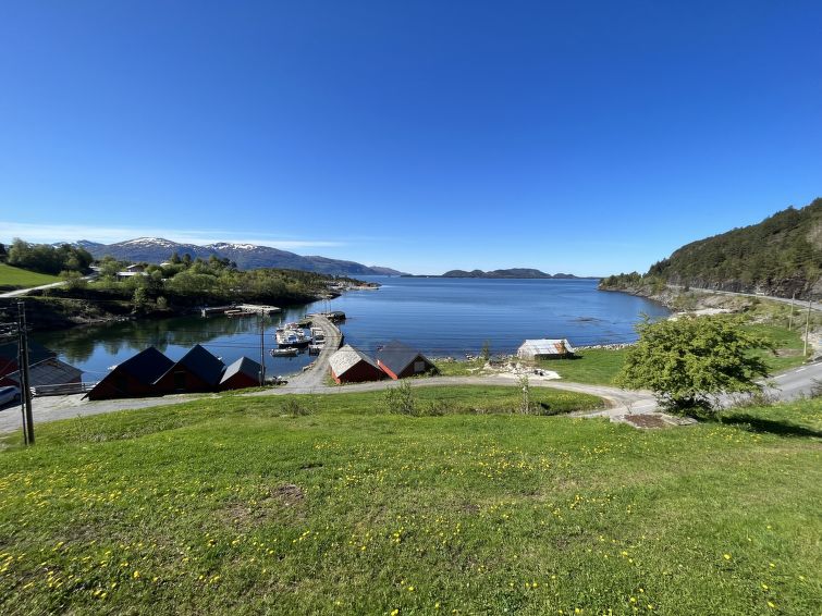 Foto van exterieur van Appartement Førdein de winter Foto van exterieur van Appartement Førdein de winter