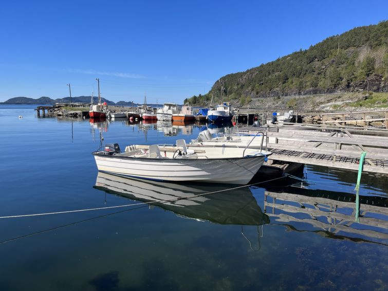 Foto van exterieur van Appartement Førdein de winter Foto van exterieur van Appartement Førdein de winter