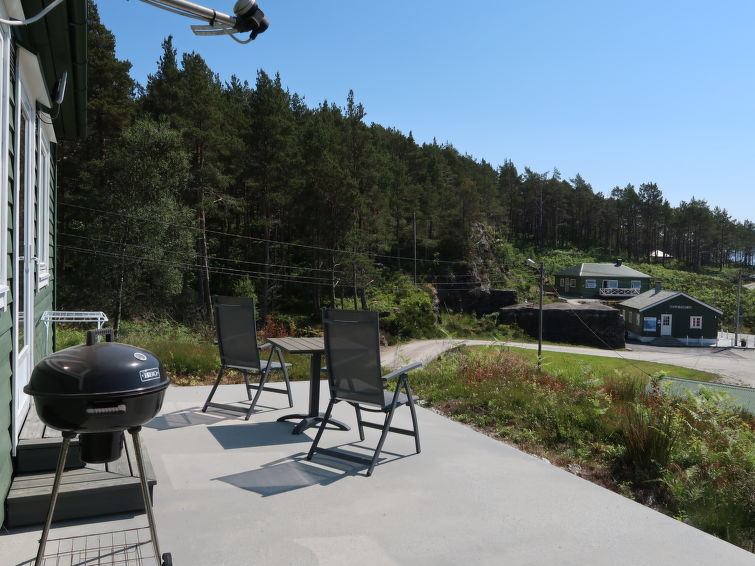 Foto van exterieur van Vakantiehuis Leirvik Foto van exterieur van Vakantiehuis Leirvik