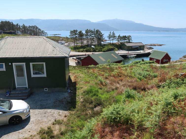 Foto van exterieur van Vakantiehuis Leirvik Foto van exterieur van Vakantiehuis Leirvik