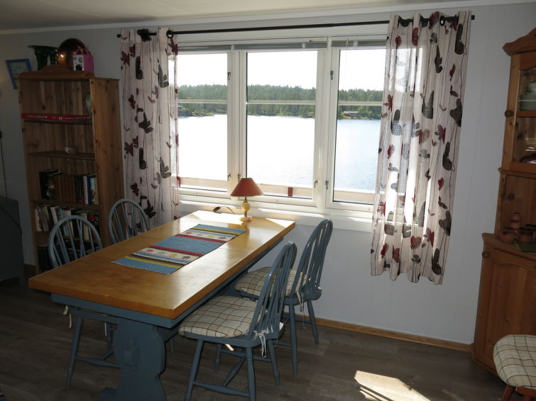 Foto van wonen van Vakantiehuis Vatnestrøm Foto van wonen van Vakantiehuis Vatnestrøm