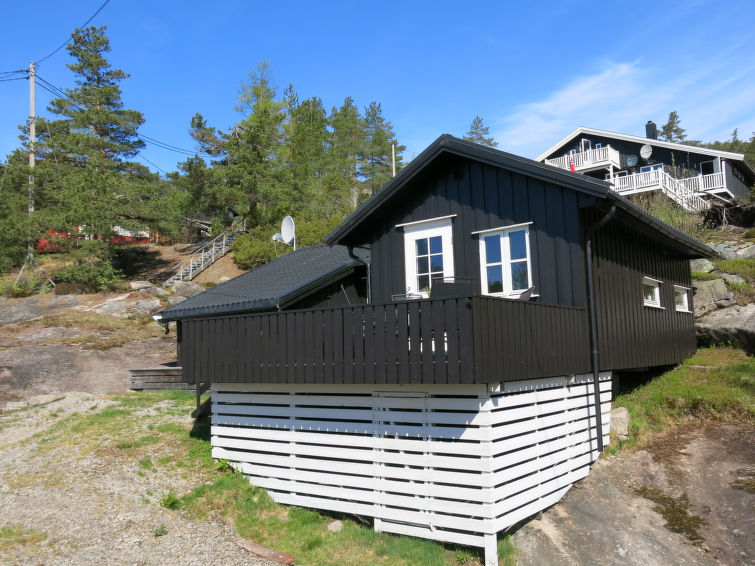 Foto van exterieur van Vakantiehuis Eikerapenin de winter