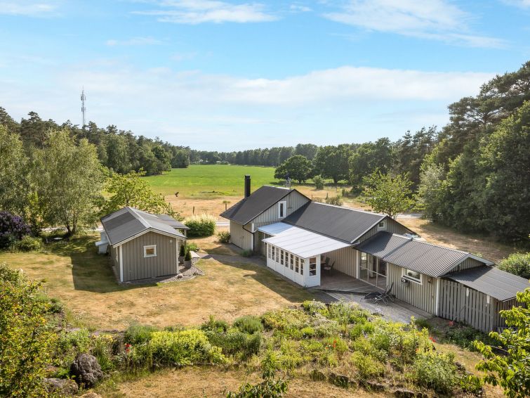 Foto van exterieur van Vakantiehuis Skrea Strand Foto van exterieur van Vakantiehuis Skrea Strand