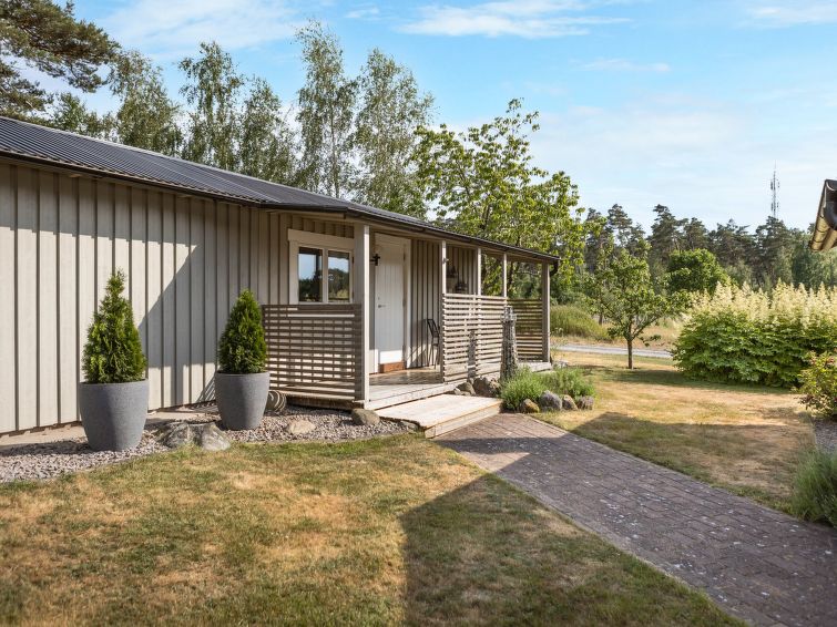 Foto van exterieur van Vakantiehuis Skrea Strand Foto van exterieur van Vakantiehuis Skrea Strand
