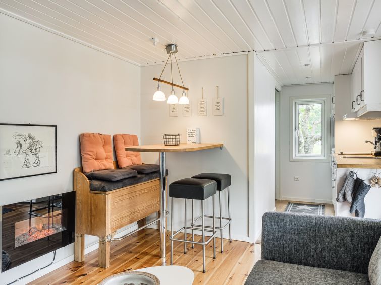 Foto van wonen van Vakantiehuis Skrea Strand Foto van wonen van Vakantiehuis Skrea Strand