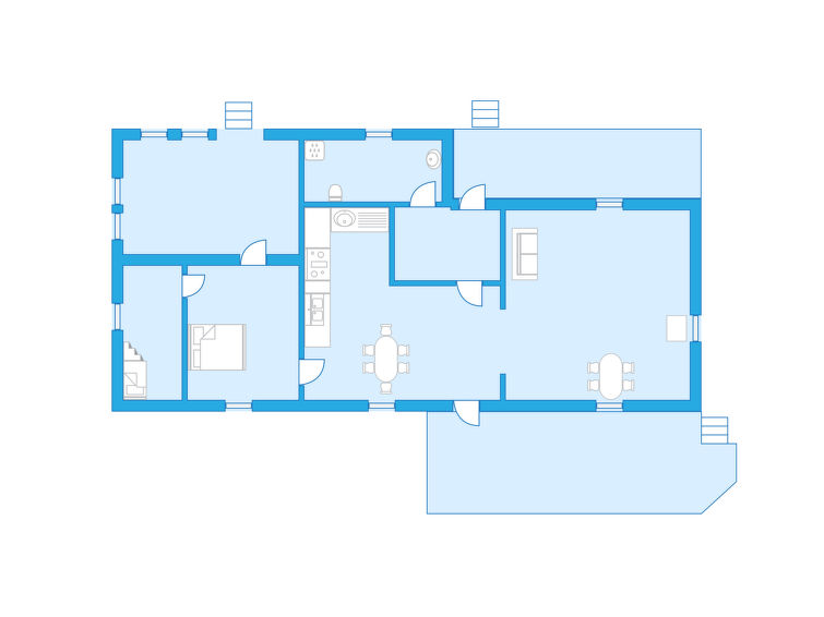 Foto van wonen van Vakantiehuis Nässjö Foto van wonen van Vakantiehuis Nässjö