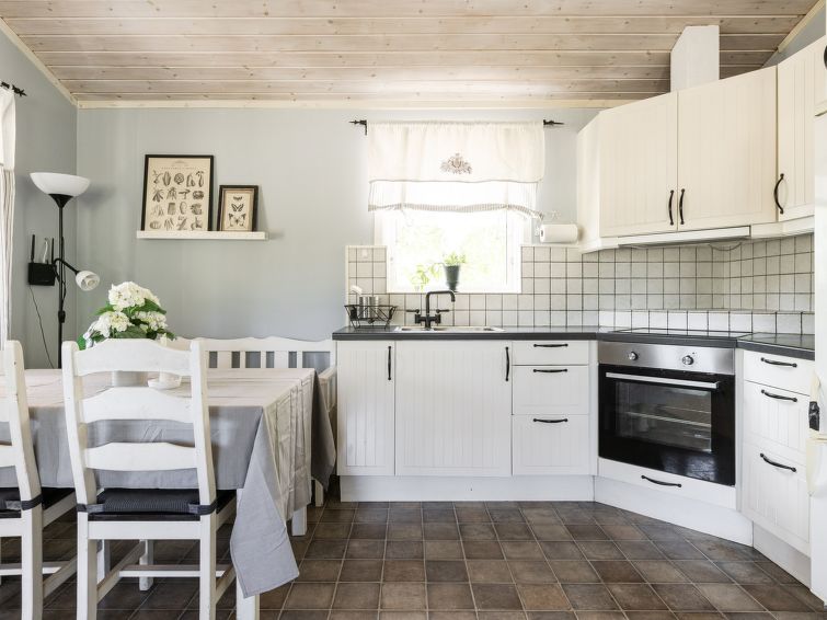 Foto van wonen van Vakantiehuis Kalvsvik Foto van wonen van Vakantiehuis Kalvsvik