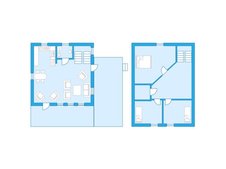 Foto van wonen van Vakantiehuis Södra Vi Foto van wonen van Vakantiehuis Södra Vi