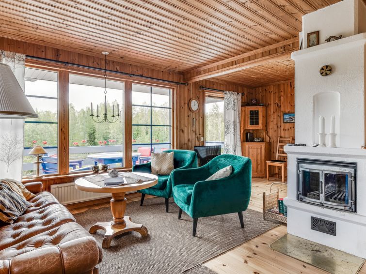 Foto van wonen van Vakantiehuis Södra Vi Foto van wonen van Vakantiehuis Södra Vi